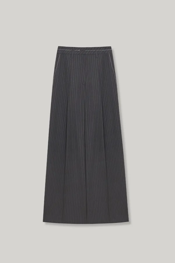Coupe Wool Stripe Pants