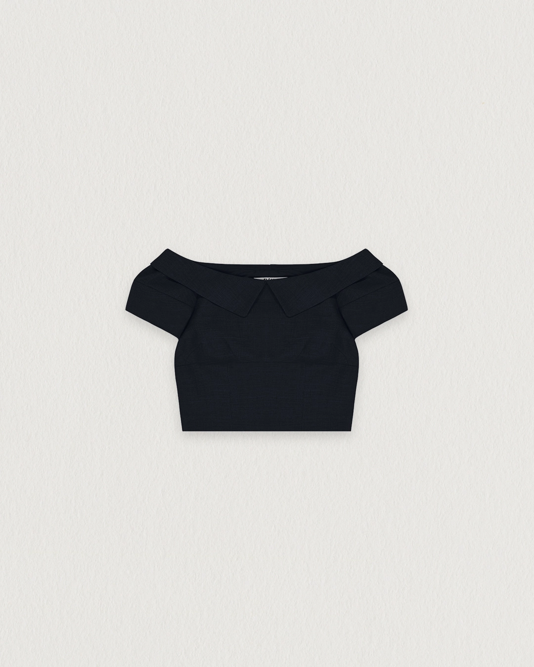 플레따 flétta Off shoulder Crop Blouse_2 Colors 상품 이미지 3