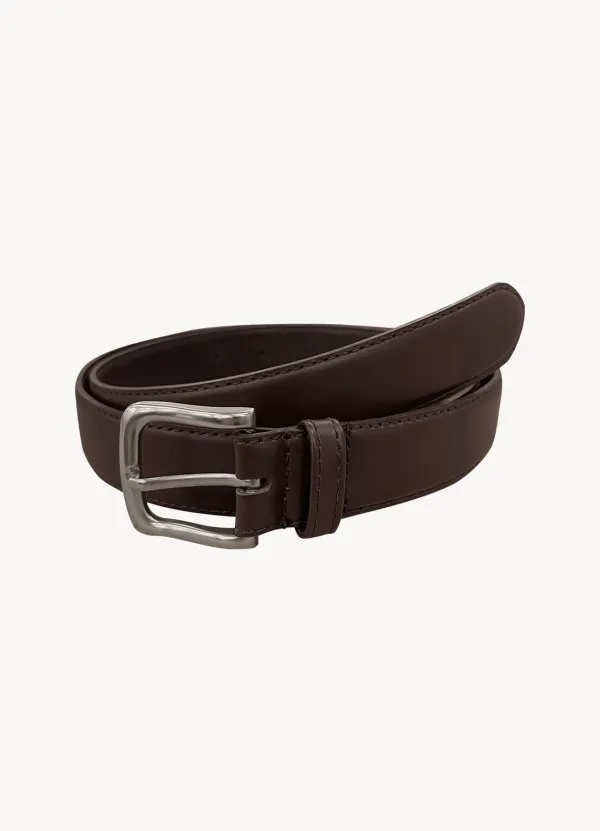 First Long Leather Belt