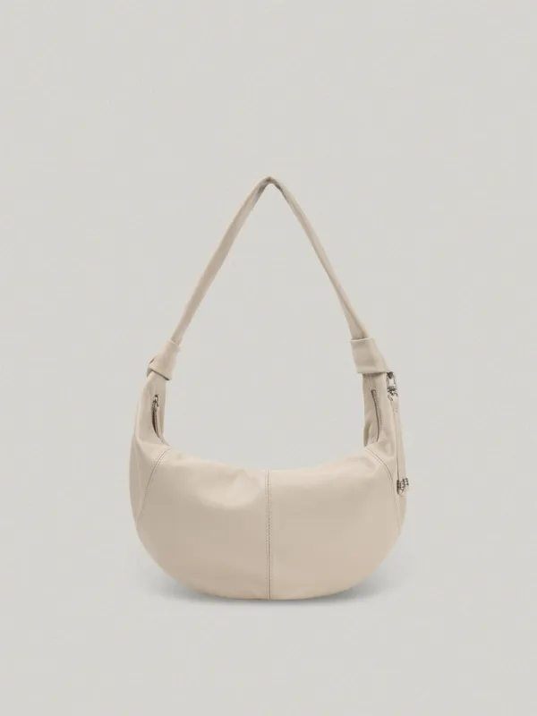 AMANT HOBO BAG ECRU - PLAIN아망 호보백
