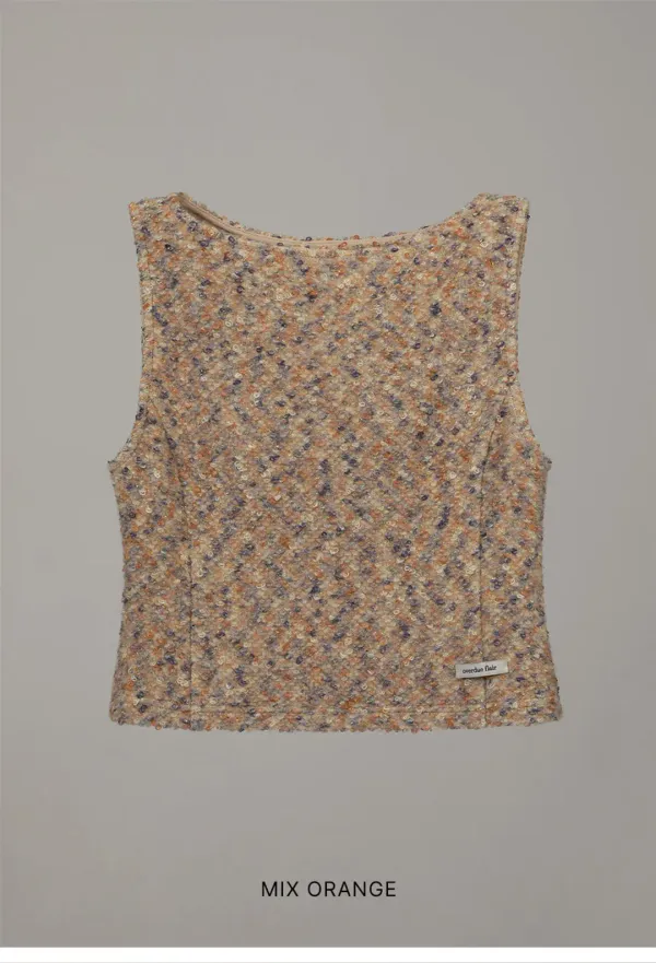MIX COLOR SLEEVELESS_MIX ORANGE