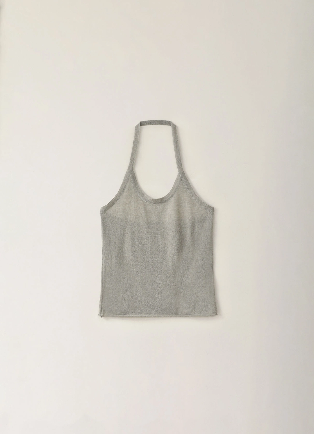 페블엠 Kid Halter Knit Vest - Gray (10월 말 순차배송) 상품 이미지 1