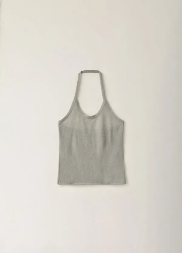 Kid Halter Knit Vest - Gray (10월 말 순차배송)