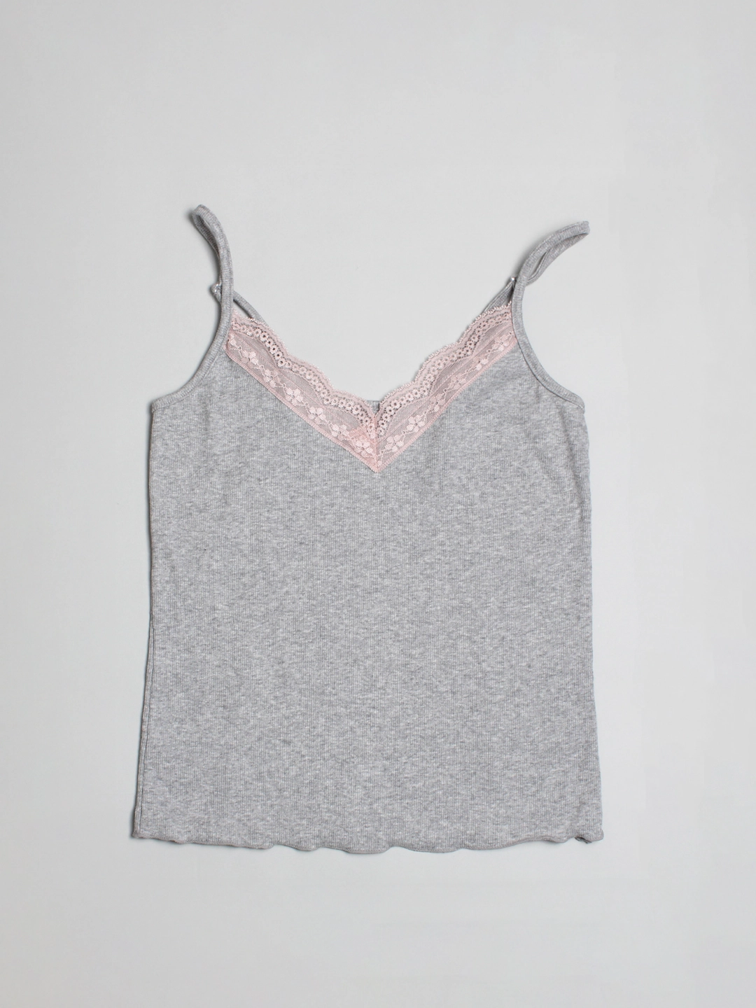 헤더먼트 lace point cami (melange) 상품 이미지 1