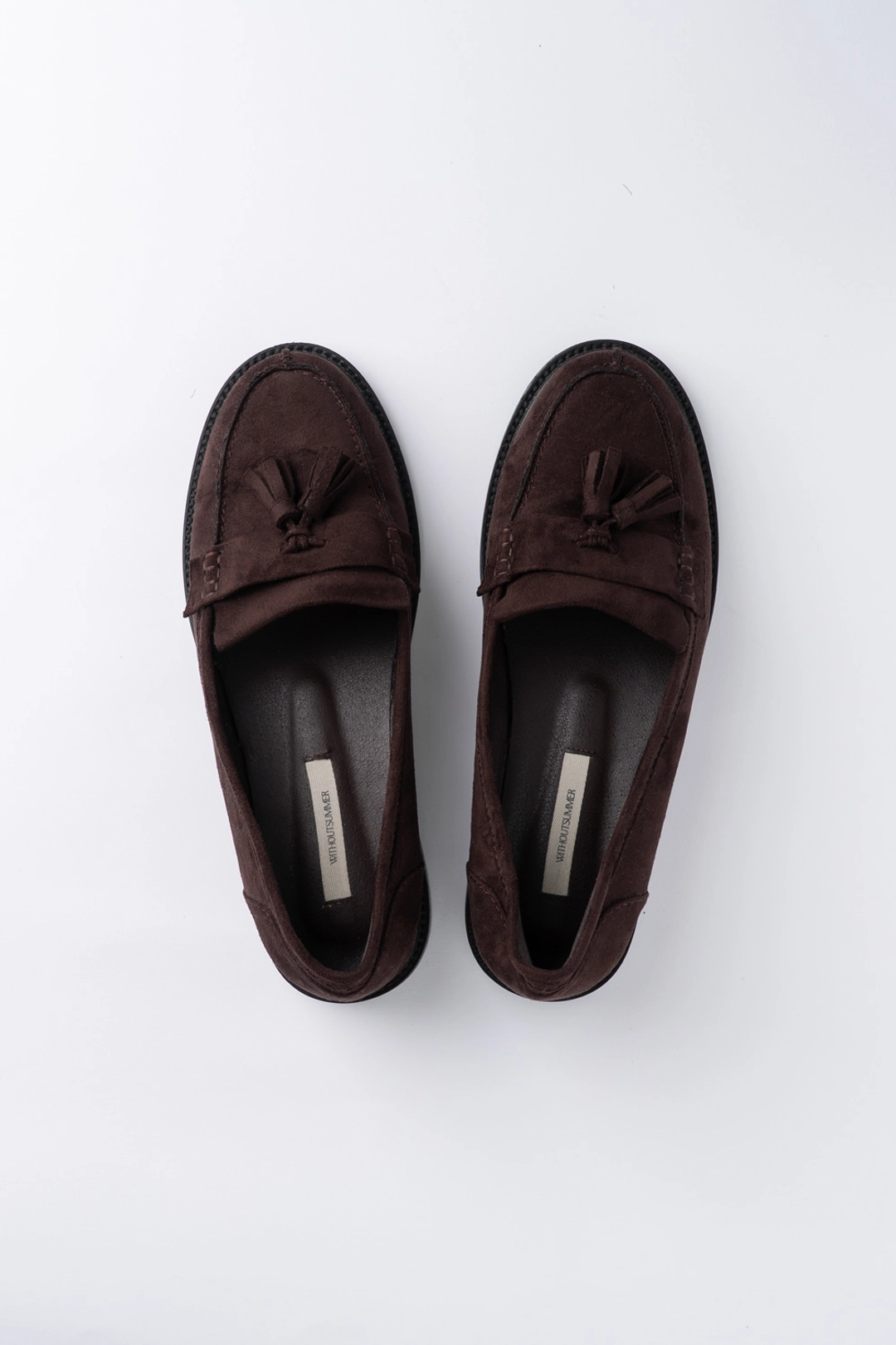 위드아웃썸머 Tassel suede loafer_brown 상품 이미지 3
