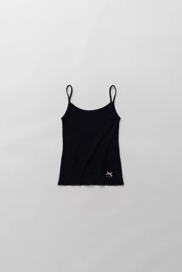 doll lace cami (black)