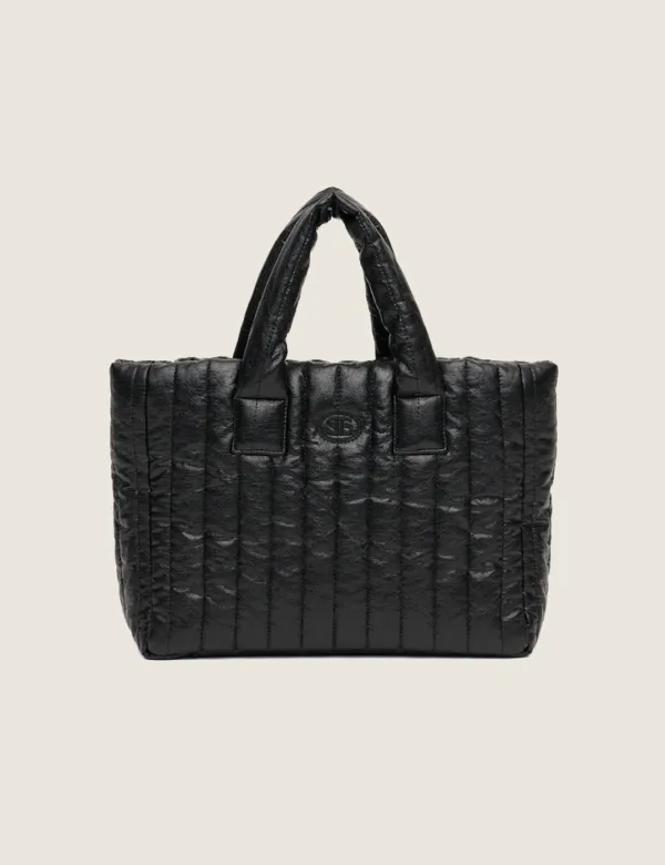 Leather Padding Bag (Black)