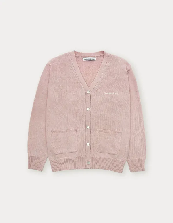 Camilla V-neck Cardigan - Pink