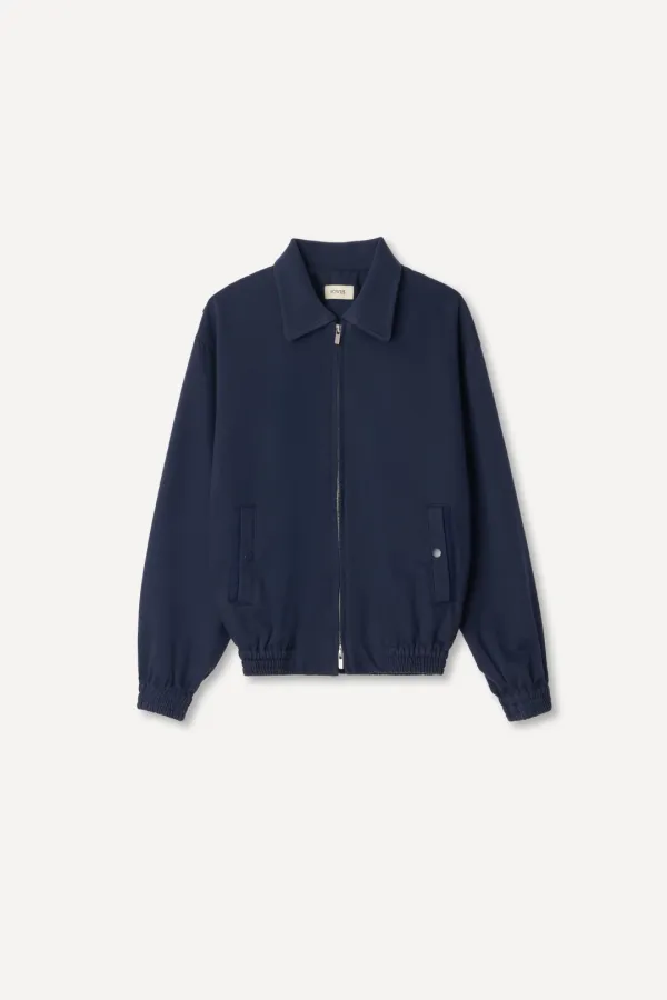 Letter Blouson Jacket