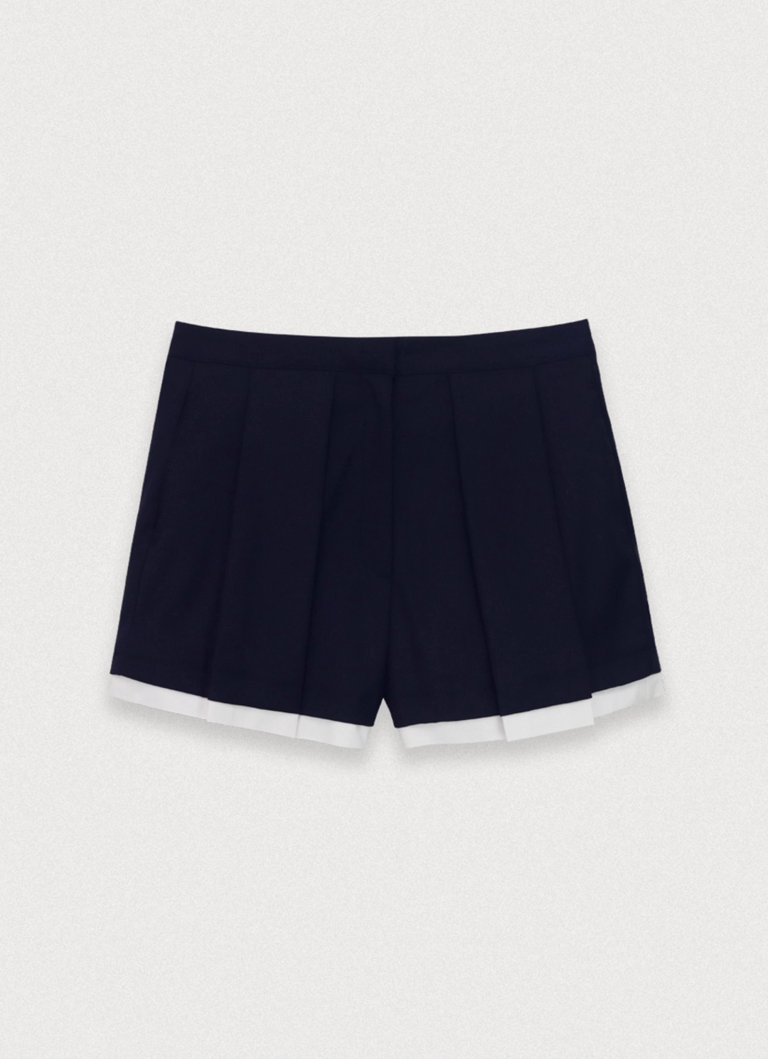 포에토 Conternir layered shorts - navy 상품 이미지 1
