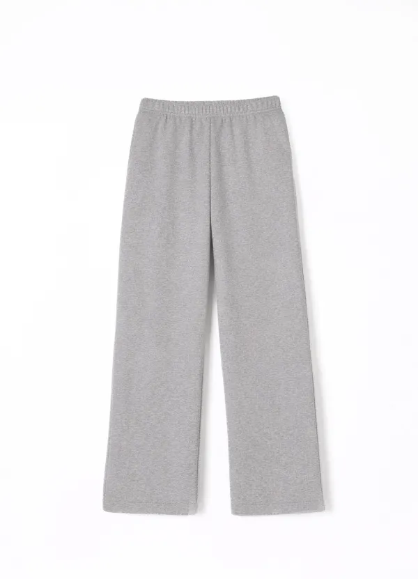 Soft Sweat Joggers(Melange Grey)