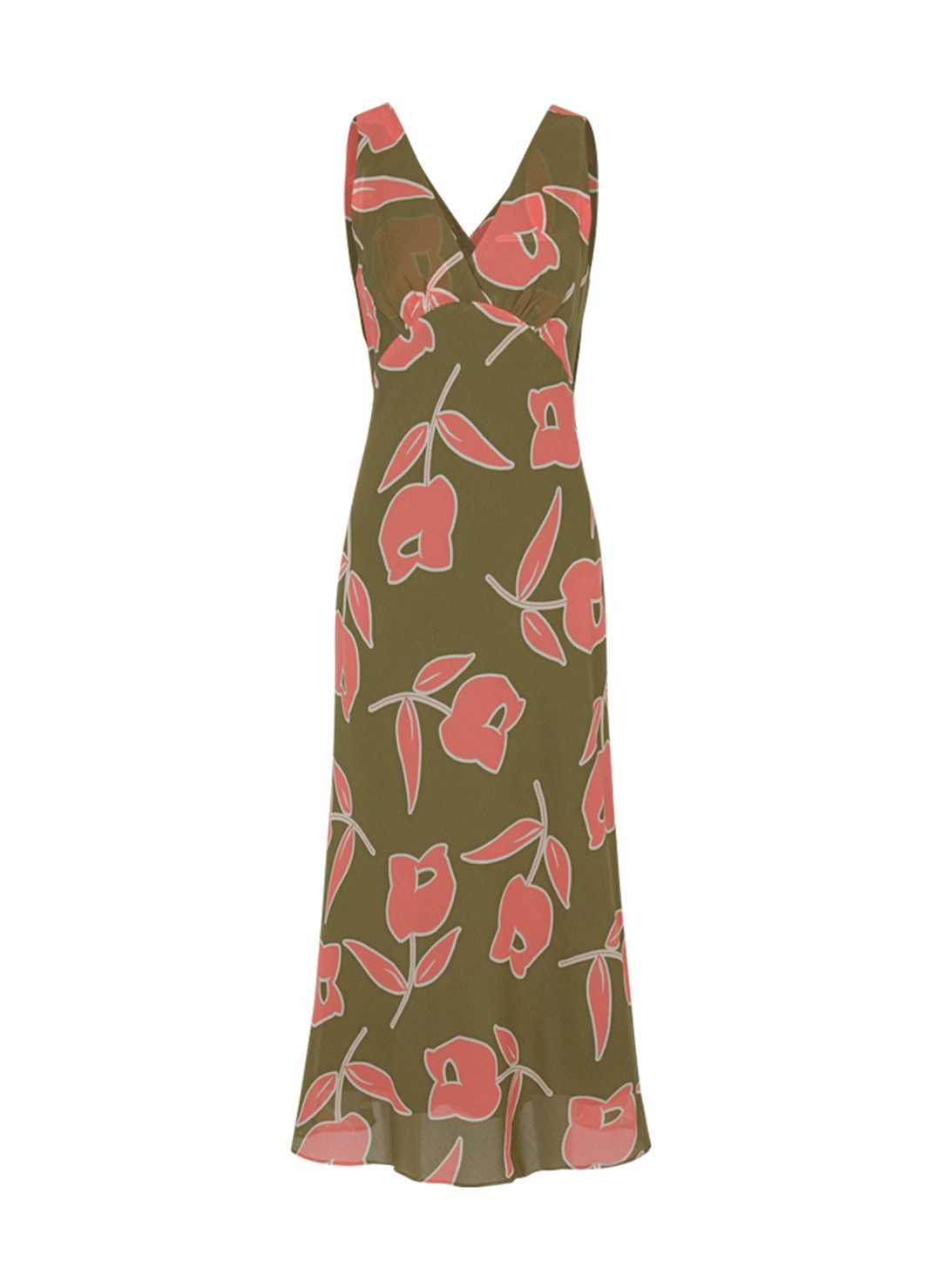 루루서울 Tulip Sleeveless Dress (Olive) 상품 이미지 3