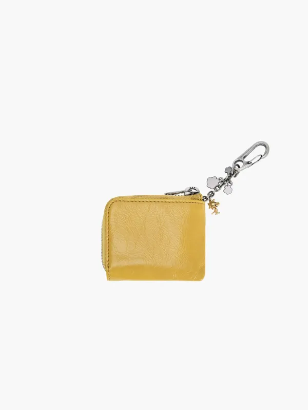 MGSWD | PEANUTS MINI ZIPPER WALLET_corn yellow