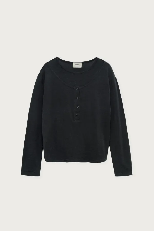 LAYERED T-SHIRT DARK MOON