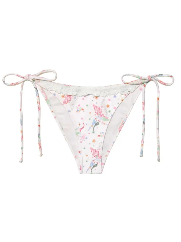 FRILL BIKINI BOTTOM (UNICORN WISH)