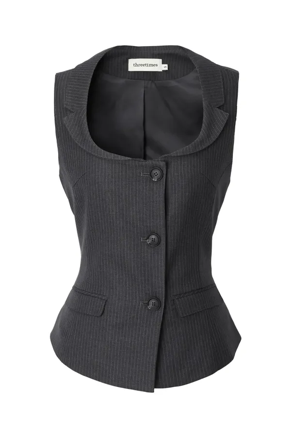 Muse stripe vest