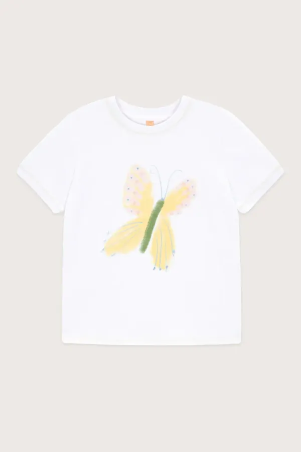 Butterfly T-Shirts (White)