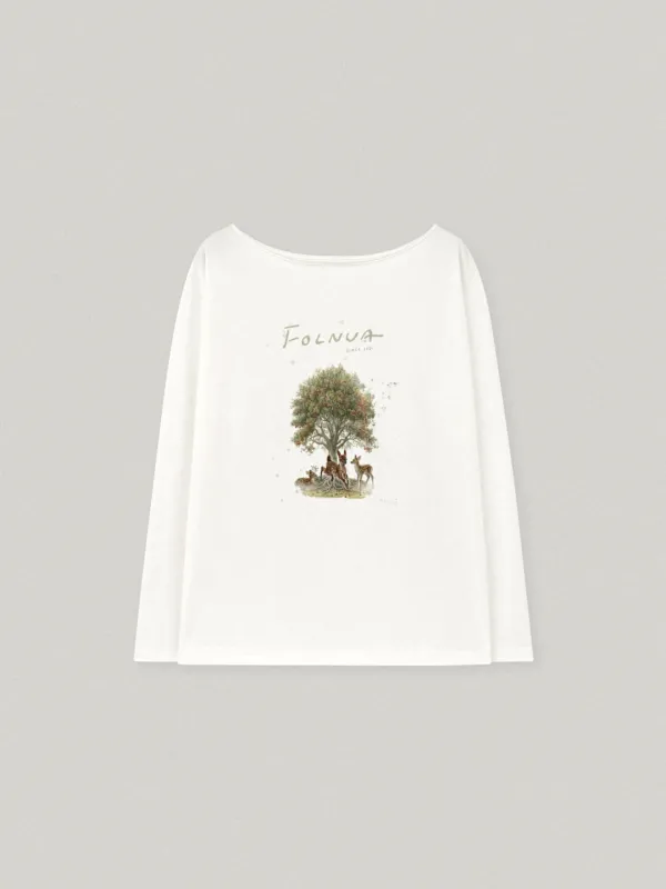 CERF OFF SHOULDER LONG SLEEVE (IVORY)