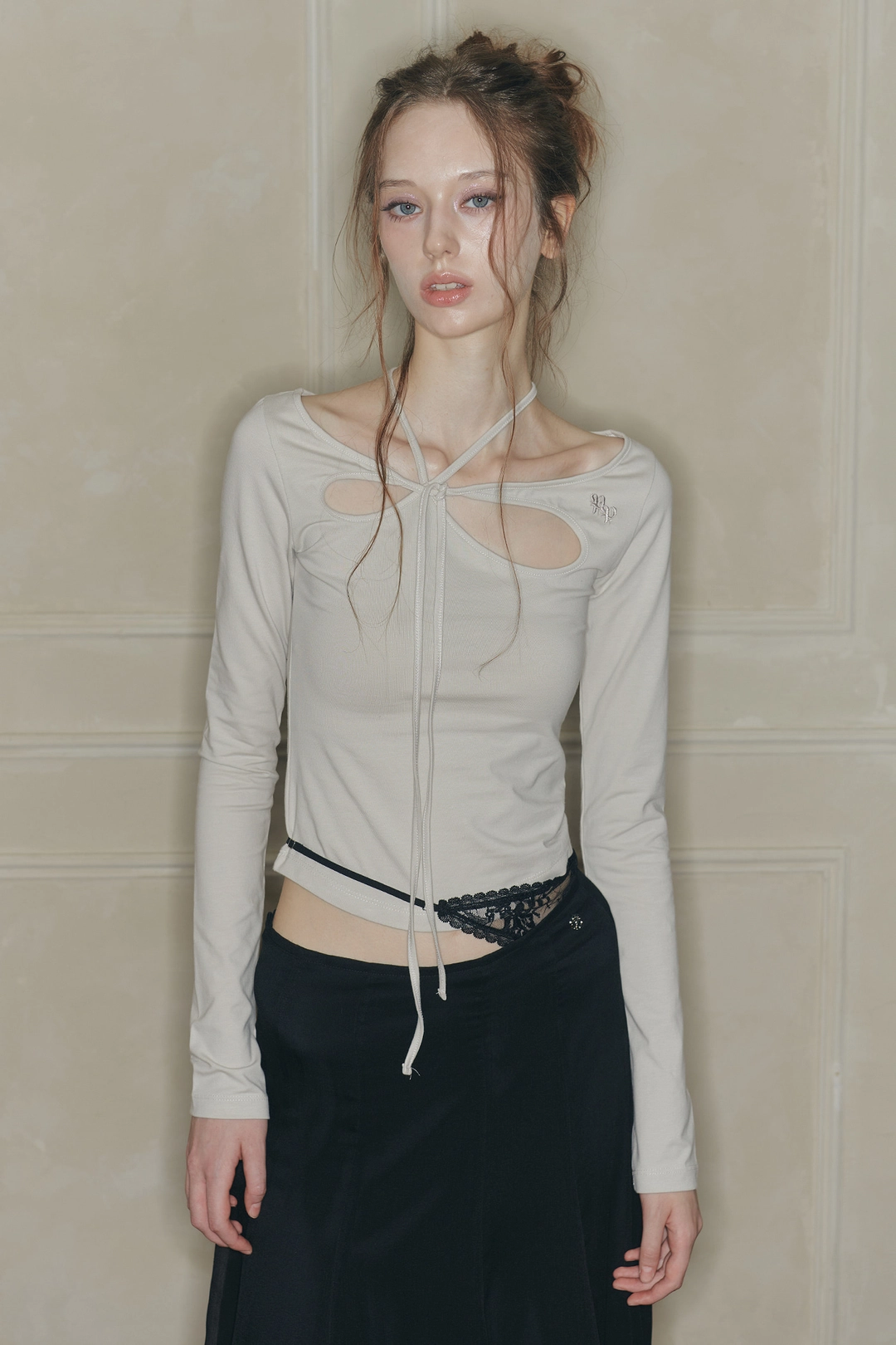 페인오어플레져 ORCHID TOP light grey 상품 이미지 1