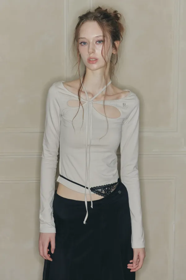 ORCHID TOP light grey