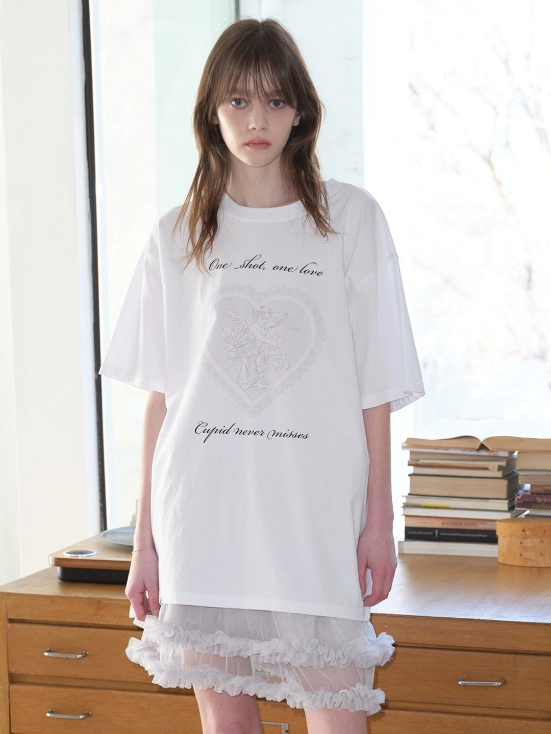 마가린핑거스 HEART CUPID T-SHIRT (WHITE) 상품 이미지 2