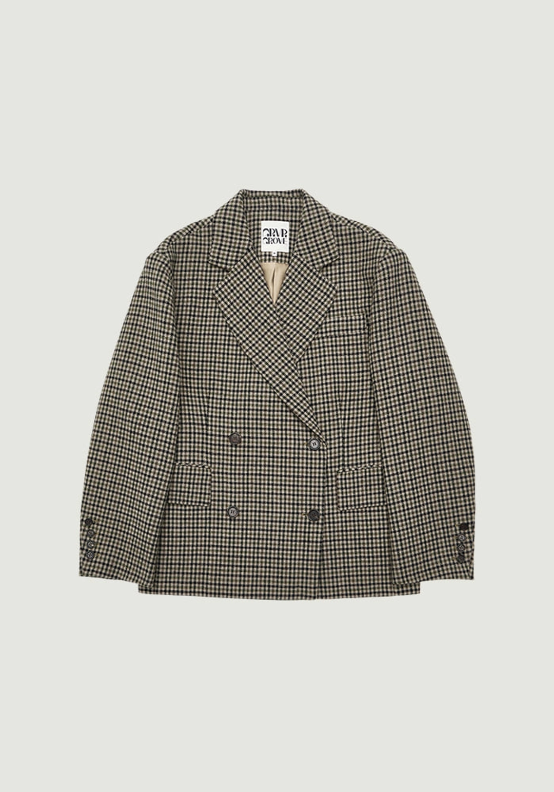 그로브 HAZE CHECK JACKET 상품 이미지 3