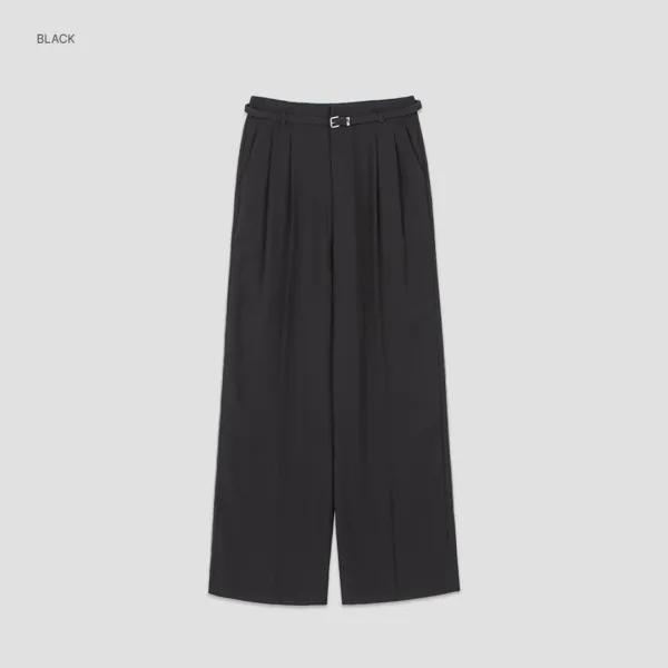 (Z-PT-5680)CLASSIC BELT SET PANTS S