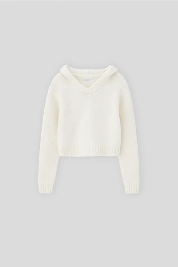 (2nd re-stock)  26ver. T/T Hoodie sweater (white)