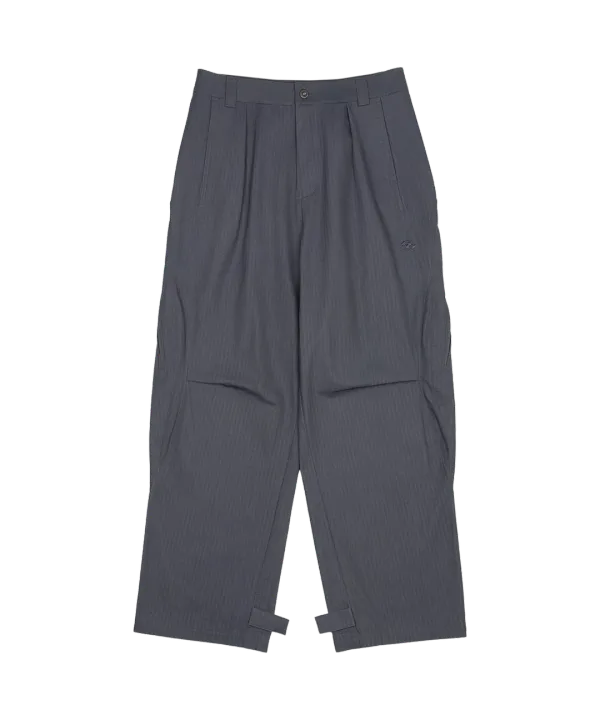 BACK POCKET PANTS [BLUE CHARCOAL]
