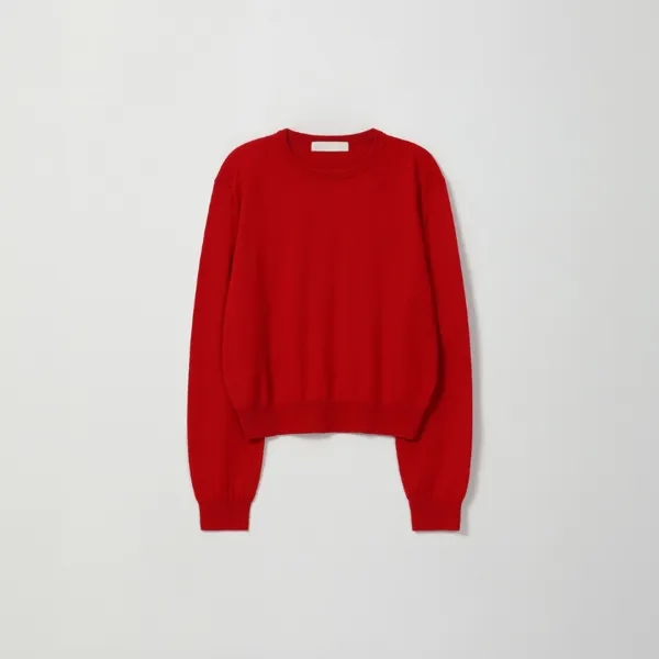 Rode round knit