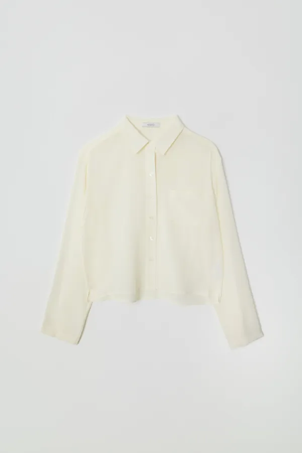 Voile 100% Silk Shirt