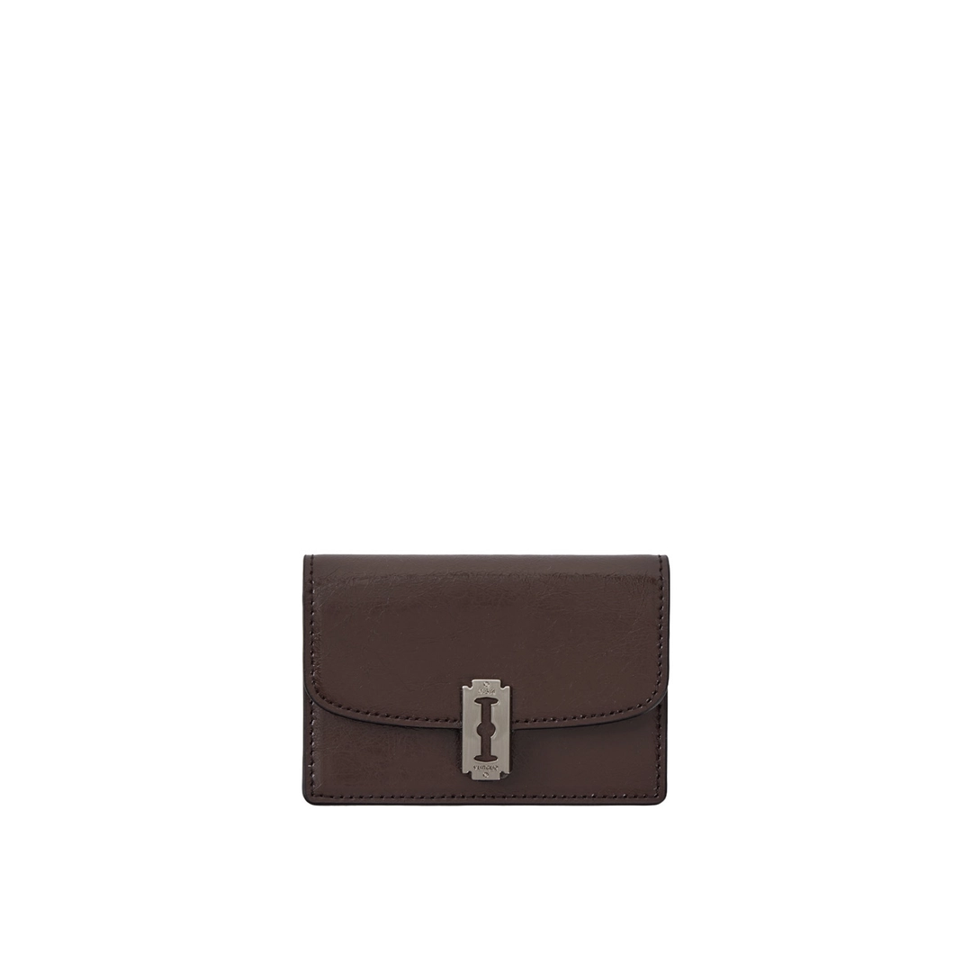 분크 Occam Lune Accordion Card Wallet (오캄 룬 아코디언 카드지갑) Choco Brown 상품 이미지 1