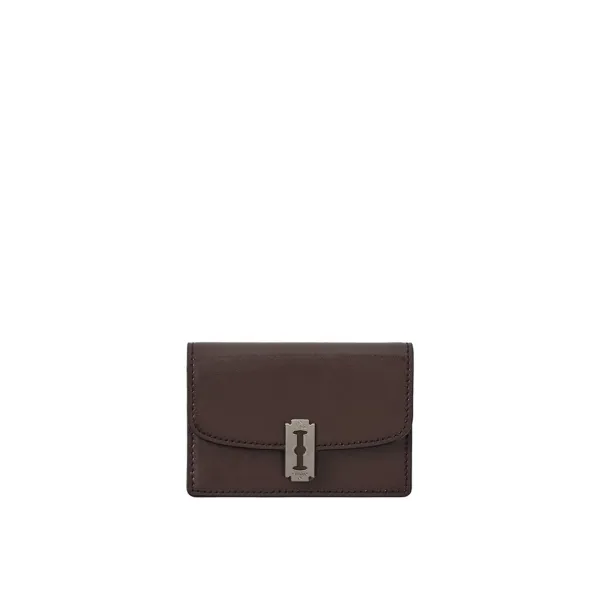 Occam Lune Accordion Card Wallet (오캄 룬 아코디언 카드지갑) Choco Brown