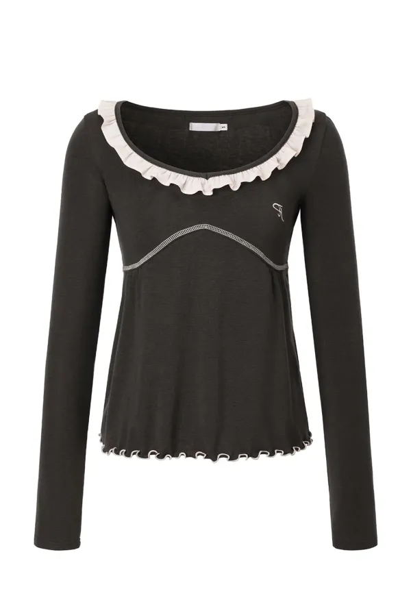 Jam shirring top