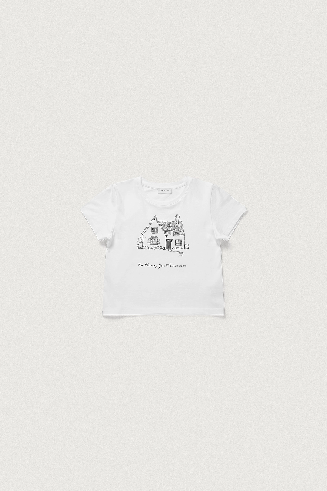 샤드라마 MAISON DE SUMMER T-SHIRT [WHITE] 상품 이미지 1