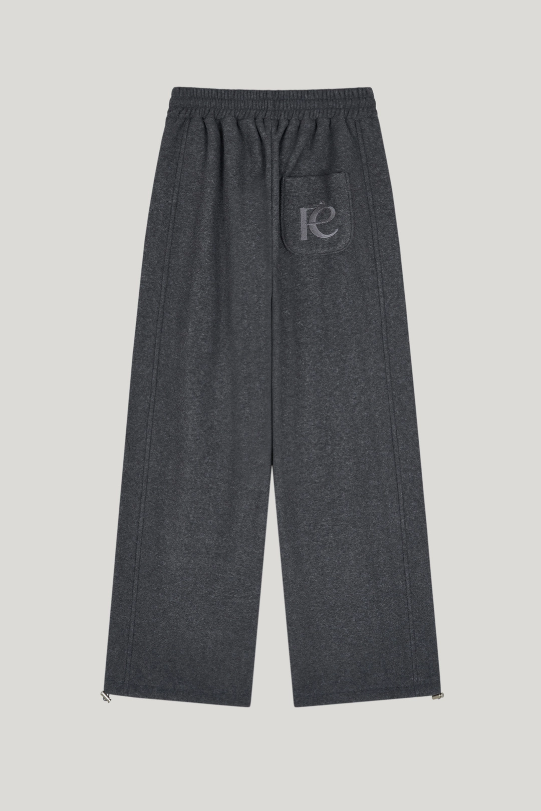 포에트 서울 [Restock] (terry)fleece jogeer pants_charcoal 상품 이미지 2