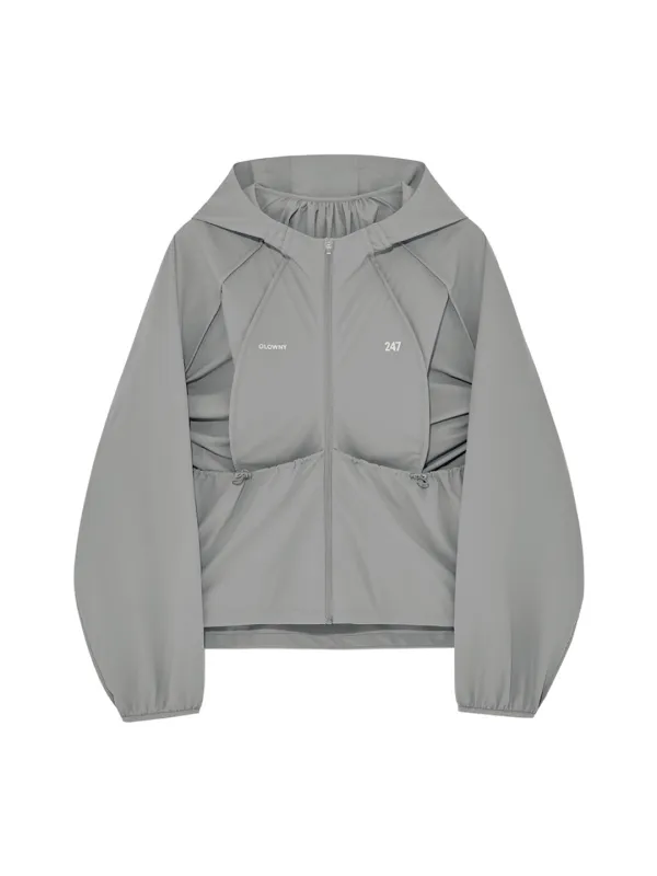 BREEZE RUN TRACK JACKET (GRAY)