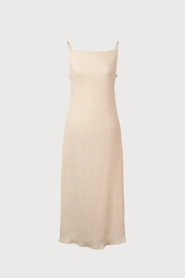 Part.6 Sleeve dress (natural beige)