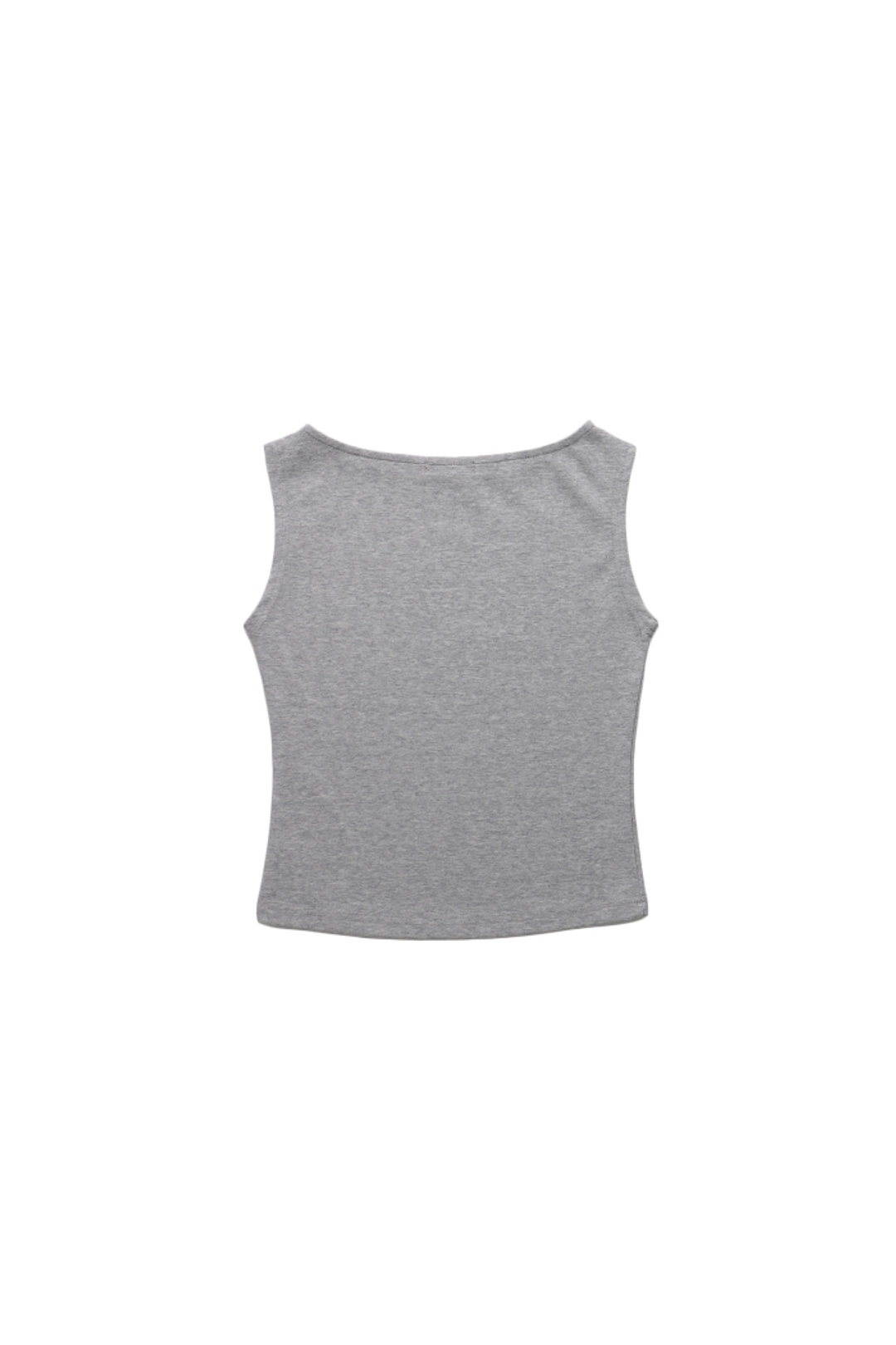 시너진 PLAIN BOATNECK SLEEVELESS TOP MELANGE 상품 이미지 3