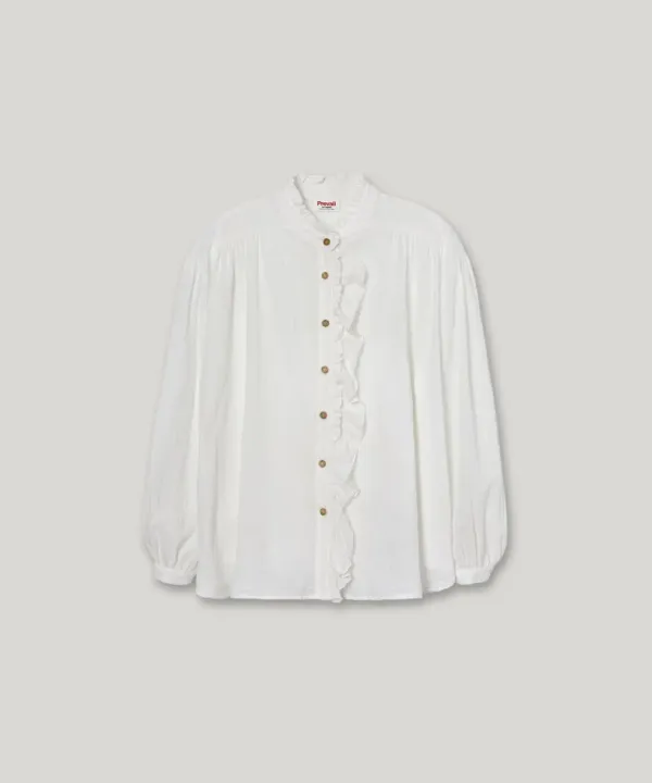 10TH / PVIL French Blouse(Cream)