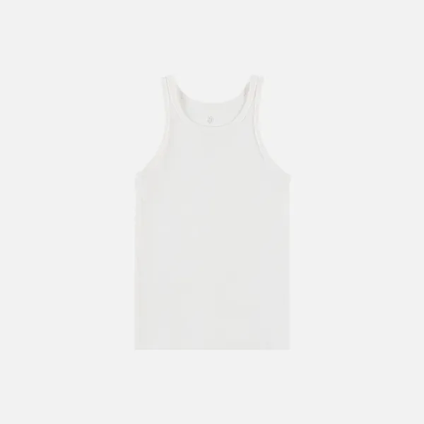 [6/5 예약발송] SITP5271 베이직 라운드넥 크롭 나시탑_Ivory