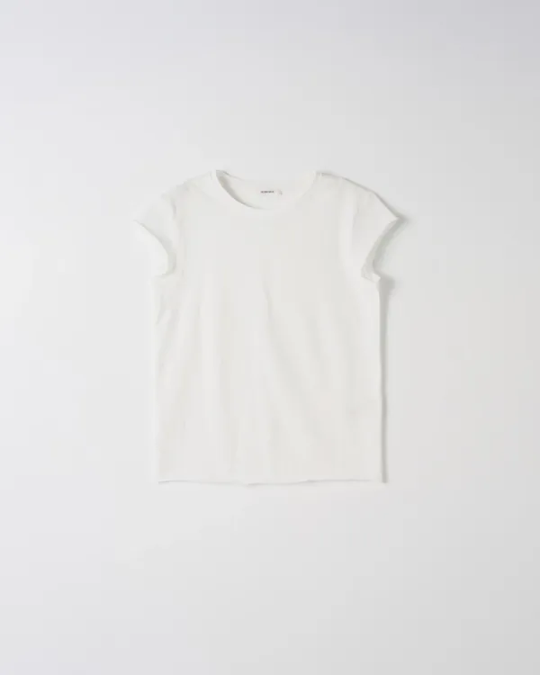 Cap Sleeve T-shirt [WHITE]