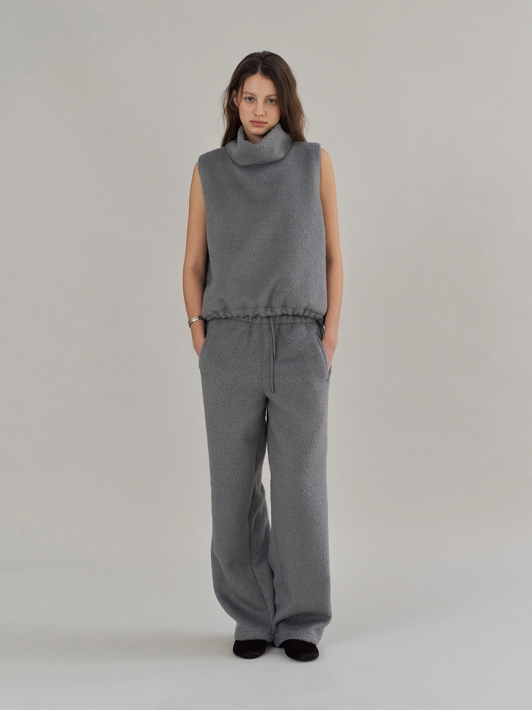 더릴 Boucle Jogger Pants_Gray 상품 이미지 1