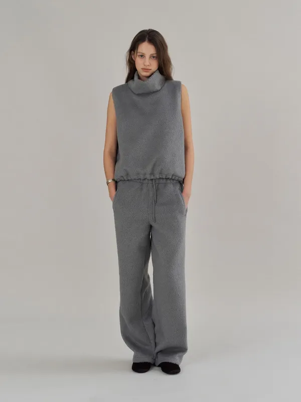 Boucle Jogger Pants_Gray
