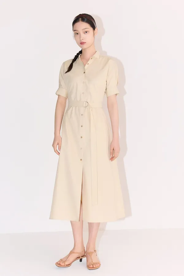 NO.17 DRESS - BEIGE