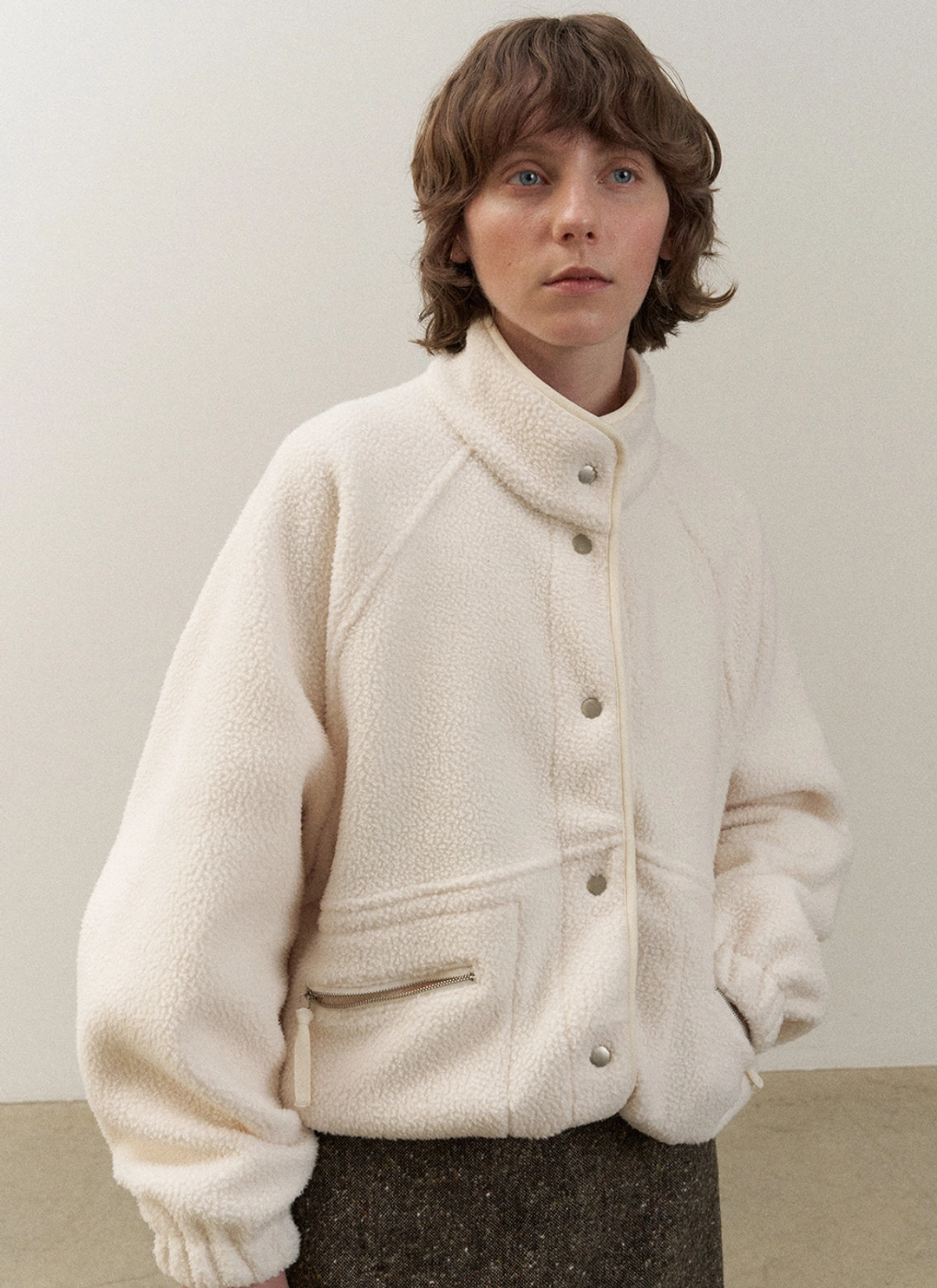 르닐 Beve Fleece Jumper (Ivory) 상품 이미지 2