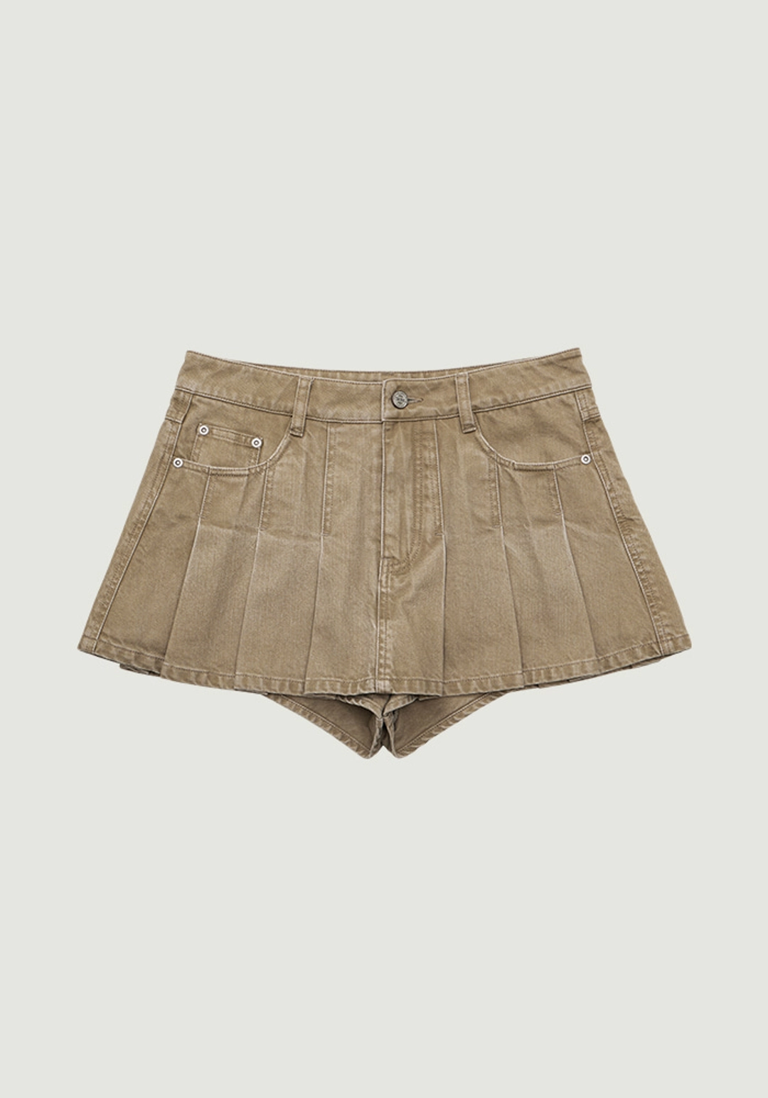 그로브 TASHA DENIM SKIRT PANTS 상품 이미지 3