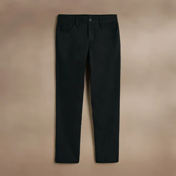 Cashmere Touch 5 Pocket Pant - Black