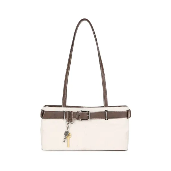 SHOULDER BROCLE [CANVAS BROWN]