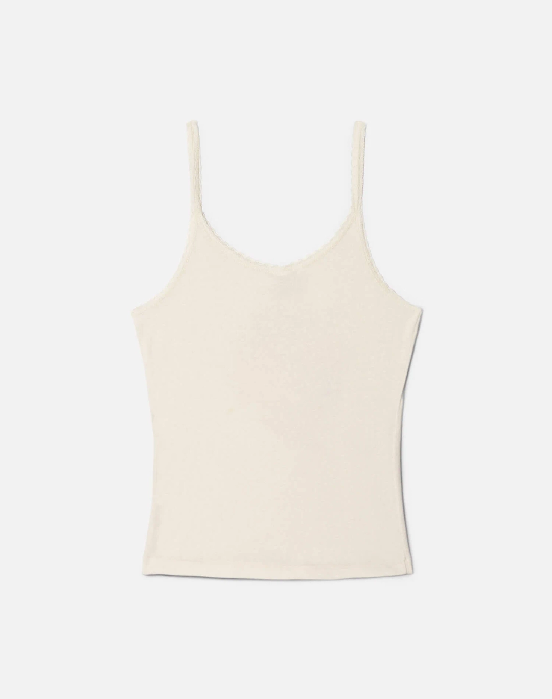 리던 Lace Strap Tank Peachy Keen - Vintage White 상품 이미지 3